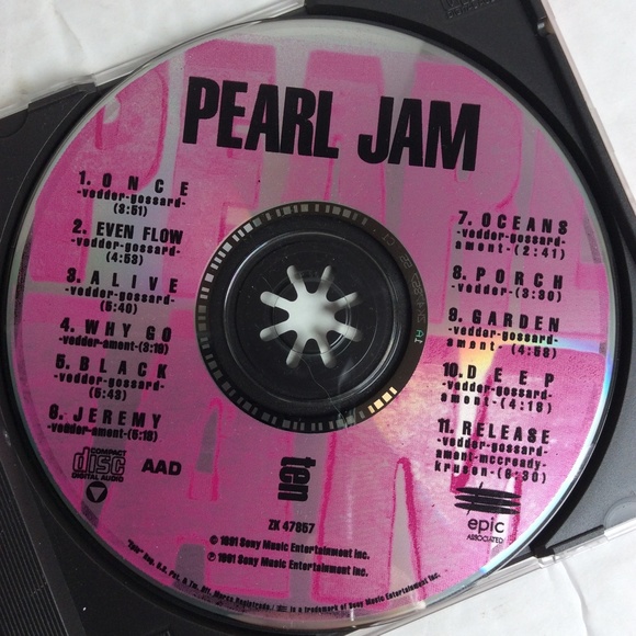 Ten by Pearl Jam (CD, 1991) - Picture 7 of 8